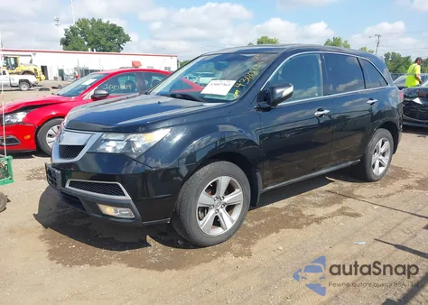 2011 Acura Mdx из США, поврежденный, VIN 2HNYD2H26BH525081